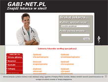 Tablet Screenshot of gabi-net.pl